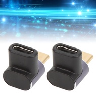 90 Degree USB C Adapter  Usbc To 7680x4320 Male Female Mini Size 40Gbps Aluminum Alloy for Business