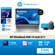 HP EliteBook 840 G11 14in - Intel Ultra 7 155H - Intel Graphics - 16GB - 1TB - 14in WUXGA - Win 11 P