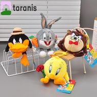 TARANIS Looney Tunes Plush Pendant, Tasmanian Devil Daffy Duck Bugs Bunny Keychain, Creative Soft St