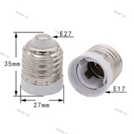 AC 110V 220V E27 To E17 Screw power Socket Base Holder LED Light Bulb Halogen CFL Adapter Converter 