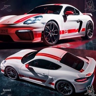 TONGCHEZU | Porsche 718 Cayman T & Boxster T Racing Style Car Stickers