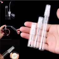 3ml,5ml,10ml Mini Spray Atomizer Empty Bottles, Portable Mist Plastic Refillable Sample Bottle, Travel Spray Perfume Bottles with Atomizer Pump for Liquid Makeup Tool