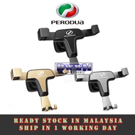 Perodua Gravity Metal Air Vent Car Phone Holder Mount Tri 360 Deg Rotation for Myvi Viva Aruz Alza Axia Bezza