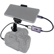 For Phone Tablet Projector Camcorder MINI to -Compatible Adapter Cable 4K Video Capture Card for Vlo