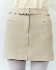 beforesunset_studio - Curd Belt Skort กระโปรงกางเกง ดีเทลเข็มขัด