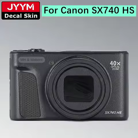 Customized Sticker For Canon PowerShot SX740HS Decal Skin Camera Vinyl Wrap Film Anti-Scratch Protec