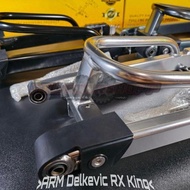 Swing Arm BPRO RX King Stabilizer Gen2 Full Duralium Original Gen 2 + Axle and Paddock Jalu Black an