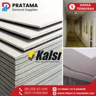 Kalsiboard Ling 3.5mm | 120cm x 240cm | Papan Plafon Kalsi | surabaya