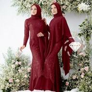 Baju Gamis Muslim Terbaru 2020 2021 Model Baju Pesta Wanita kekinian