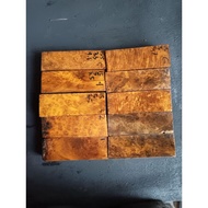 KAYU Burl Chesee Wood Craft Material Size 15x5x3.5 Cm.FE23801