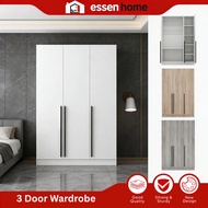 🔥essenhome SOFT CLOSED  3/2 DOORS WARDROBE WITH SHELF/ almari baju /kabinet baju/almari baju budak/A