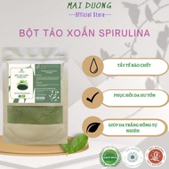 Haikhanh Pure Spirulina Mask Powder For Facial Skin Care Helps Rejuvenate, Fade Wrinkles, And Prevent Acne Specialized In spa MD