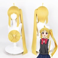Anime Bocchi The Rock Nijika Ijichi Cosplay Wig 82cm Long Ponytail Yellow Heat Resistant Synthetic H