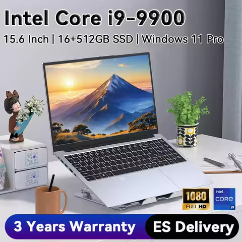 Windows 11 i9 PC Gaming Laptop Intel Core i9 9900 Laptops 16GB DDR4 1TB SSD Notebook Gamer Computer 