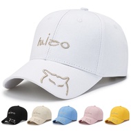 Cat Mizo Women Baseball Cap Woman Cap Ladies Cap Topi Besbol Perempuan