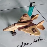 Miniature jet combat F14 F14 wood