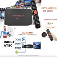 Vhsi Gtmedia Gtx Combo ATSC ISDB-T กล่องทีวี H.265 8K พร้อม DVB-S2/T2/C 2G + 32Gสนับสนุน Plus1.4 CA 