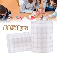 108/540 Install Velcro Dot Stickers Round Velcro Stickers Busy Book Double Sided Tape 10mm Round Adh