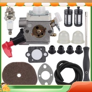 etheC1M-S267A FS40 Carburetor with Air Filter Adjustment Tool for  FS50 FS50C HT56 HT56C KM56 KM56C 