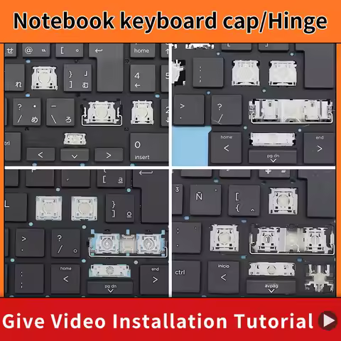 Replacement Keycap Key cap Hinge for HP PROBOOK 430 G8/435 G8/435R G8 ZHAN 66 PRO 13 G4 ZHAN 66 PRO