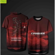 hiking jersey baju hiking blackout edition