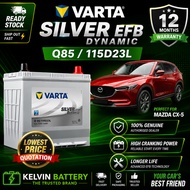 VARTA Q85 EFB Car Battery 115D23L Start Stop Battery Mazda CX5  Nissan Serena Toyota Alphard