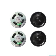 dingdongaa 0 5W 8Ohm Miniature Speaker 4CM Metal Construction For DIY Electronics