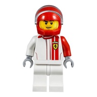 Original Lego Speed Champions - Ferrari F40 Competizione Driver 75890 Minifigure new