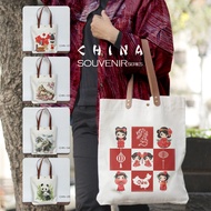 Canvas Totebag by China Chinese Souvenir Bag Canvas Bag