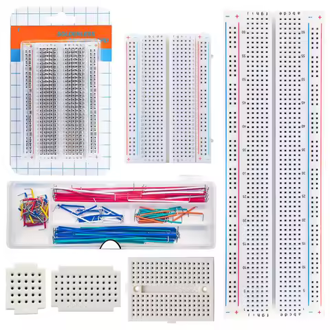 MB102 Breadboard Prototype PCB 830/400/SYB-170/ZY-55 Holes Breadboard&Jump line Universal Test For A