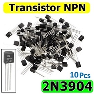 X10 Transistor 2N 3904 NPN TO-92 Amplifier 2N3904 contains 10 pieces