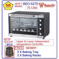 Butterfly Electric Oven  70Lt  BEO-5275 FOC 3PCS CAKE MOULD