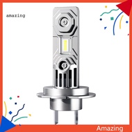 [AM] Mini Led Bulb Super Bright Headlight Bulb High Brightness 10000 Lumens H7 Led Headlight Bulb for Motorcycle Auto No Adapter Needed Universal Replacement Accessories