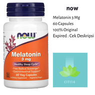 Now Foods Melatonin 3 mg 60 Veg Capsules