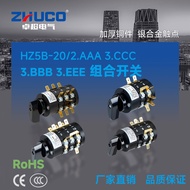 Zhuochao Brand HZ5B-20/2.AAA 3.BBB 3.CCC 3.EEE Combination Switch Welding Machine Switch