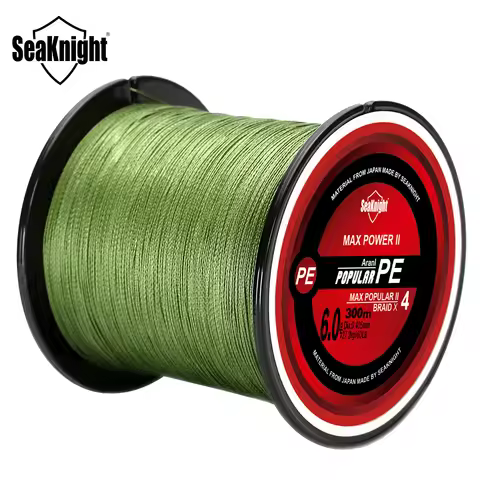 SeaKnight TriPoseidon 300M PE Braided Fishing Line Multifilament Strength Line Tough Saltwater Fishi