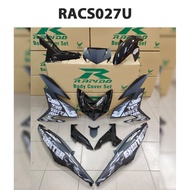 Rapido Cover Set Yamaha Y15ZR V1/ V2 EXCITER Limited Edition (Sticker Tanam)