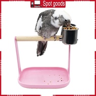 XI Tabletop Bird Perch Stand Tabletop Parrot Stand Bird Training Stand Perch Gym