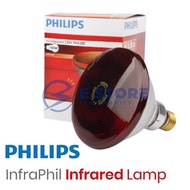 Philips Infrared PAR38E 150 Watt Red Healthcare Heat E27 230 Volt Bulb Lamp - 128874