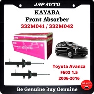 1 Pasang - KAYABA / KYB Front Absorber Depan - Toyota Avanza F602 1.5 2006-2015 ( Gas ) ( 332M041 / 332M042 )