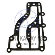 MESIN 63V-41112-00, 682-41112-00, 6B4-41112-00 GASKET EXHAUST COVER 15HP OUTBOARD ENGINE SPARE PARTS