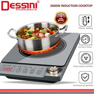 DESSINI ITALY Electromagnetic Induction Hob Cooker Touch Control Cooktop Tabletop Stove Countertop B