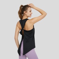 50-70kg Women Workout Tank Tops Open back Loose Fit  Sleeveless Gym Shirts Running Fitness Yoga Tops