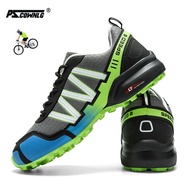 MTB Cycling Shoes with Clits Men Speed Road Dirt Bike Sneakers Cleat Racing Women Bicycle Flat Mountain Route SPD Boots