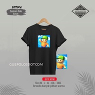 T-SHIRT - MINECRAFT GAME CLOTHES STUMBLE GUYS HAT CHAR - TSHIRT STUMBLE GUY - 2, Black