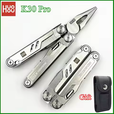 HuoHou K30 Pro Multitool 18 In 1 Folding Pliers Knife Scissors Saw Portable Outdoor Camping Survival