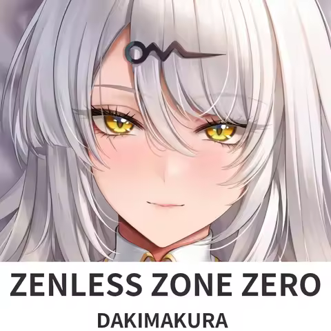 Zenless Zone Zero Yixuan Dakimakura 2WAY Hugging Body Pillow Case Anime Pillow Cushion Cover