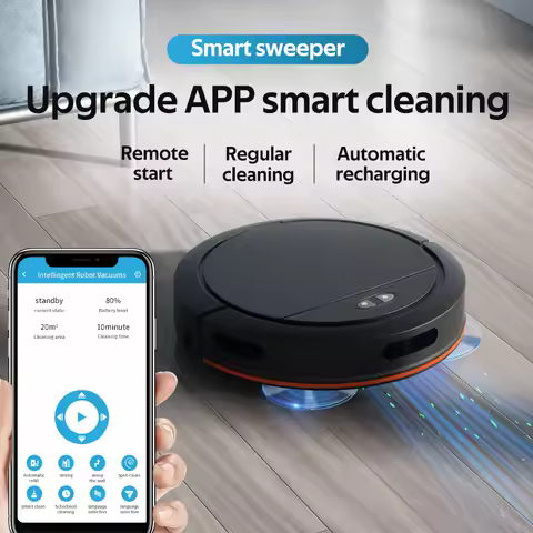 Sweeping Robot Vacuum Cleaner Sweeping, Mopping &Wiping Wifi Remote Control Wireless Auto Recharge S