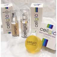 ,, With Box cellglo Skin Care Sambo Set cellglo Sunblock Cream Sunscreen Cream/creamer21 Fine Bright