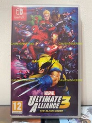 《今日快閃價》（中古二手）Switch NS遊戲 漫威英雄 終極聯盟3 Marvel Ultimate Alliance 3 The Black Order 歐版中英日文版